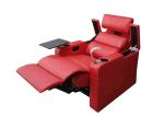 Leather Home Cinema Sofa Modern Recliner Chair With USB Charger