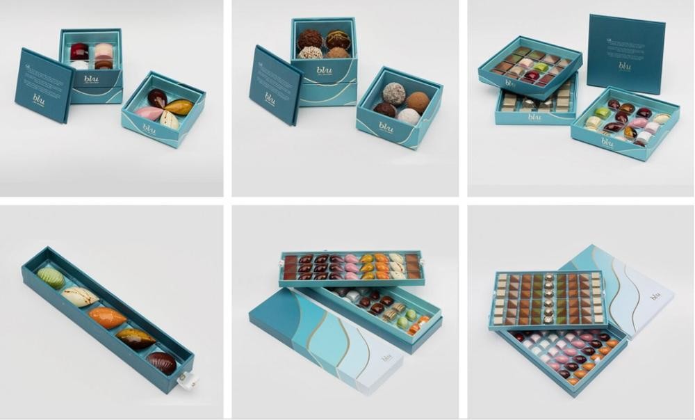 CCNB Paper Foldable Gift Box 1200gsm Cardboard FSC For Chocolate