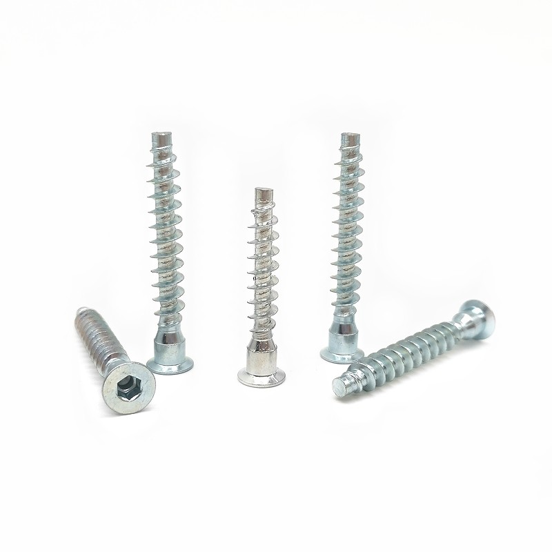 Hexagon Countersunk Head Self-Tapping Screws For Straight-Trimming Kitchen Cabinet Bolts