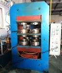 Wheelbarrow Wheel Tyre Making Machine / Solid Rubber Powder Tyre Vulcanizing