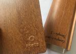 Thermosetting Wood Grain Powder Coating , Oil Resistance Aluminum Wood Grain