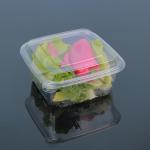 Hengmaster Pet Clear Serving Oval Disposable Plastic Tray White