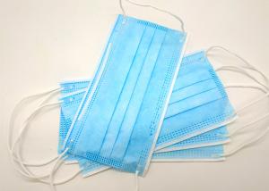 Quality Adult 3 Ply Disposable Face Mask For Air Pollution Earloop Medical Mask wholesale