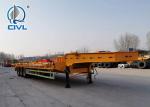 Flatbed Container Multi Axles Semi Trailer Trucks