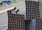 Black Square Rectangular 5mm Carbon Steel Tube Metal Building Materials