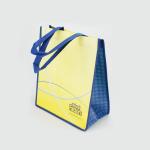 2014 recycled customized logo printed pp non woven bag/shopping bag