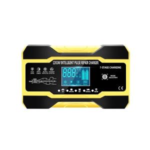 Quality 12V 10A Touch Screen Pulse Repair LCD Voltage Intelligent Car Battery Charger wholesale