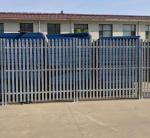 Residential Use Steel Palisade Fencing 2750mm Width High Standard Pvc Coated