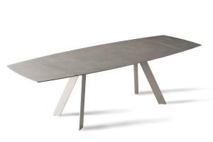Quality Contemporary Extendable Dining Table For Family Tempered Glass wholesale