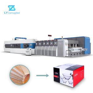 Quality High Speed Flexo Printer Slotter Machine Die Cutting 300pcs/Min 700mm wholesale