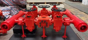 Quality OEM AA-HH Choke Manifold Wellhead Oil And Gas Drilling Equipment wholesale