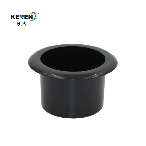 KR-P0212 2 Inch Cooling Recessed Cup Holder Plastic Material For Furniture Deep