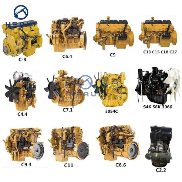 Excavator Motor Engine Assy For Cat 3408 3204 3116 3066 3406 3306 C13 C7 S6k C18