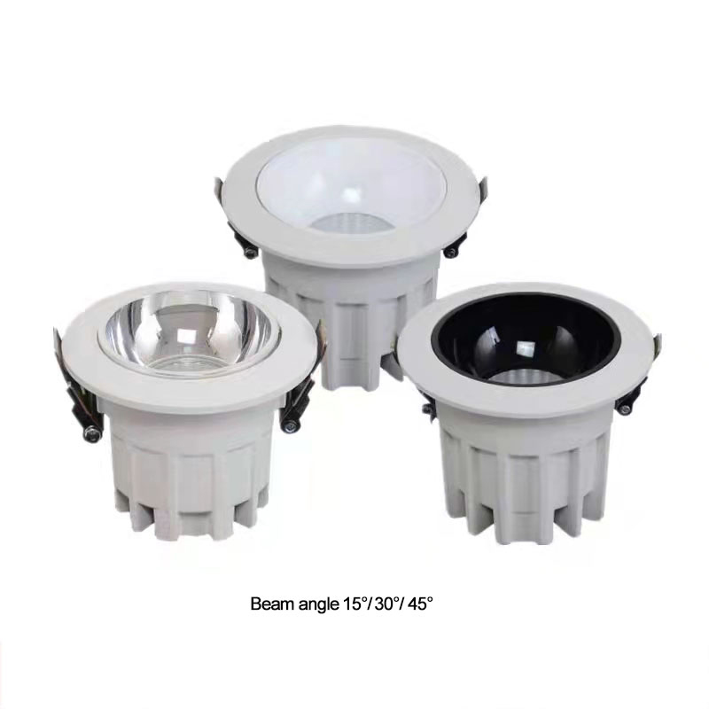 Recessed Anti Glare LED Downlights Round Shaped High Power 36w