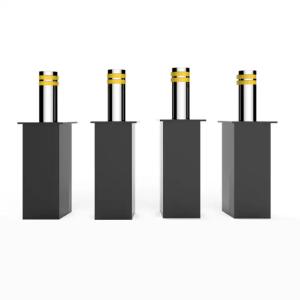 Quality Durable Defense Robust Security Full Auto Hydraulic Bollards wholesale