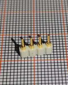 Quality Terastor Round hole socket/Female Header 2.54mm 1*4P Special pin wholesale