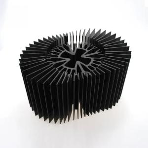 Quality Industrial Aluminium Sunflower Heatsink Profile, Aluminum Alloy Led Heat Sink wholesale