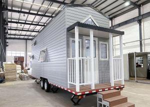 Quality Modular Trailer House Prefabricated Light Steel Structure Homes On Wheels For Sale wholesale