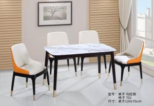 Quality Compact Size Contemporary Dinette Sets Nordic Style For Home Hotel Office wholesale