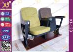 Small Folded Church Seating Chairs , Steel Frame University Lecture Hall Seating