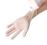 Stretchable Biodegradable Nitrile Disposable Gloves Medical Purposes Ambidextrou