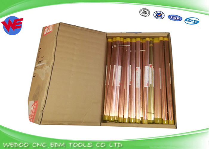 Customized EDM Brass Tubes Copper Material 2.3x400mmL Drilling Parts