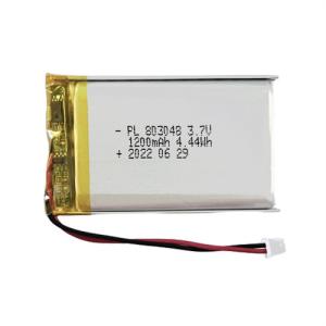 Quality 3.7V 1200mAh Rechargeable Lithium Polymer Battery 803048 For Adult Toys wholesale