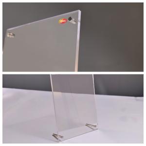 Quality Acrylic Photo Frame With Stand Countertop Lucite A5 Picture Display wholesale