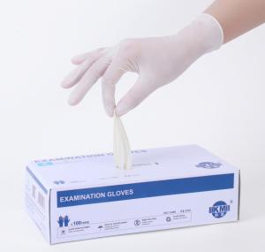 Quality Dust Prevention Disposable Medical Gloves Foldable Environmental Friendly wholesale