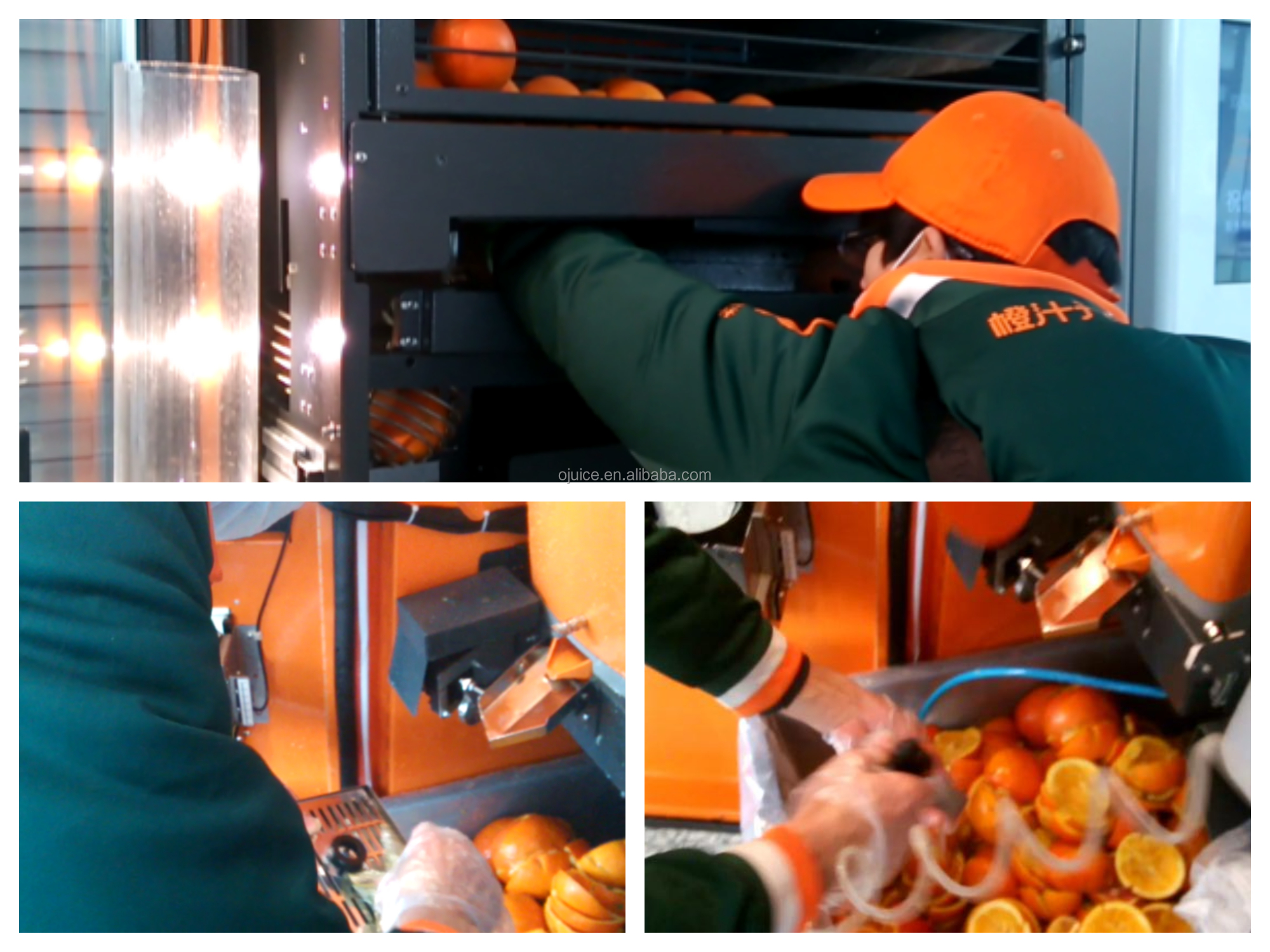 Vitamin C Electric Citrus Juicer Squeezed Orange Customized Color With WIFI