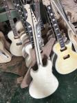Irregular Special-shaped electric guitar yellow paint rosewood fingerboard