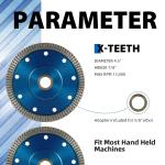 Oem 185mm 10 Diamond Saw Blade For Granite Tile Porcelain