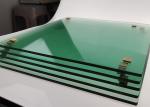 6.38mm EVA Safety Tempered Etched Stair Glass Bannister Panels