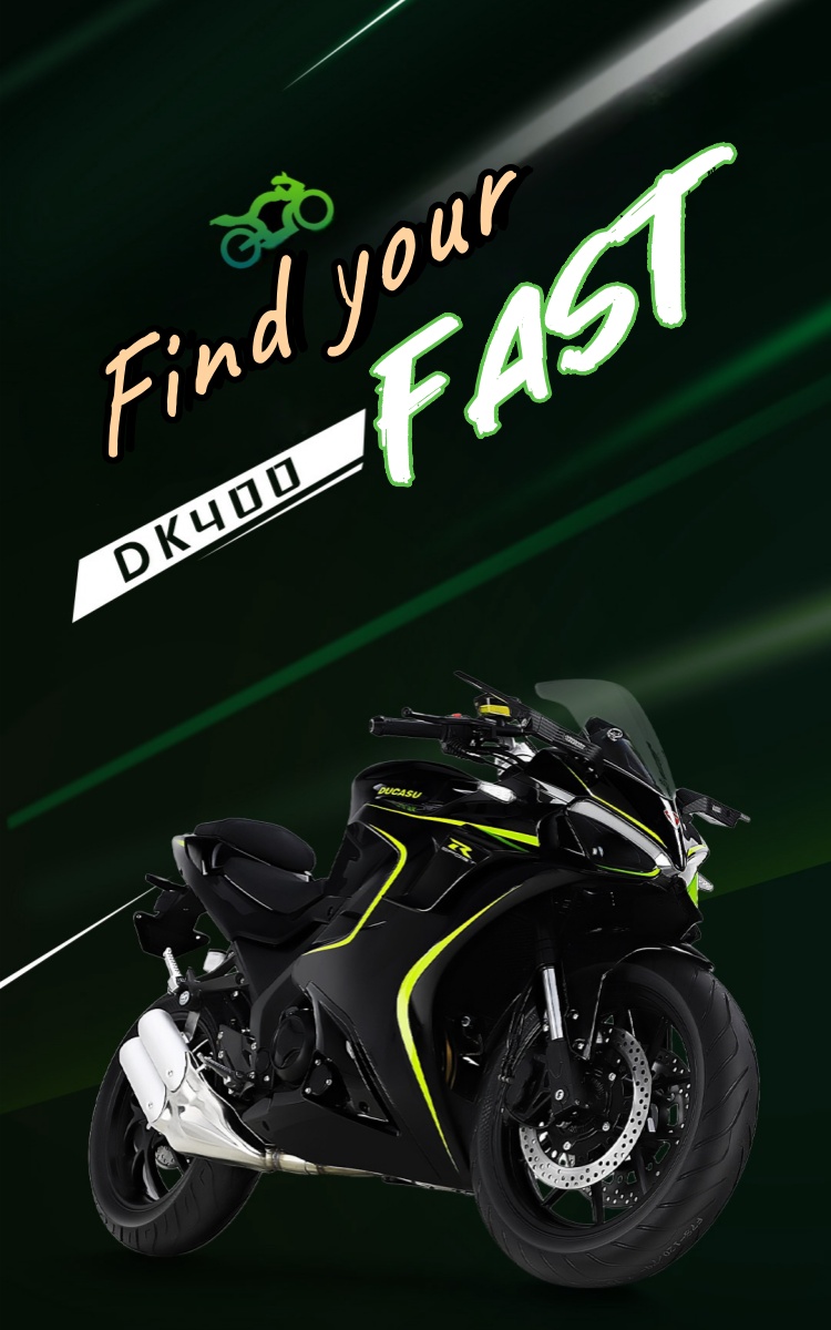 Racing adult motorcycle fuel 400cc large displacement large fuel tank super long life fuel motorcycle speed