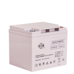 Quality 12V26Ah Shuangdeng Sealed 6-GFM-26 Battery for Communication and Solar Energy Storage wholesale
