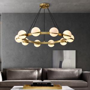 Quality Modern living Room Copper Chandelier Lamp Luxury Bedroom Chandelier Lighting(WH-MI-460) wholesale