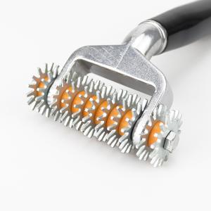 Quality Two Small Metal Axles Smooth Carpet Seam Roller Black wholesale
