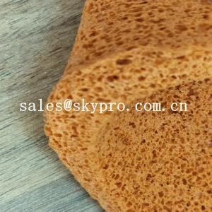 Quality Recycled Standard Silicone foam rubber sheet 12Mpa Tensile strength wholesale