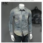 Full Sleeve Length DRESS SHIRTS 2022 Unique Design Spring Fashion Men's Retro