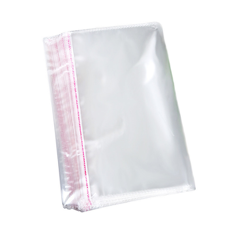 Factory Wholesale Custom Packaging Toy Card Clear Self Adhesive OPP Poly Cartoon Bag