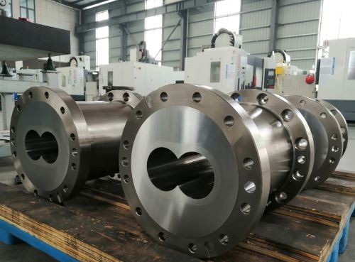 Andritz And BüHler Co Rotating Food Twin Screw Extruder Barrels by Joiner