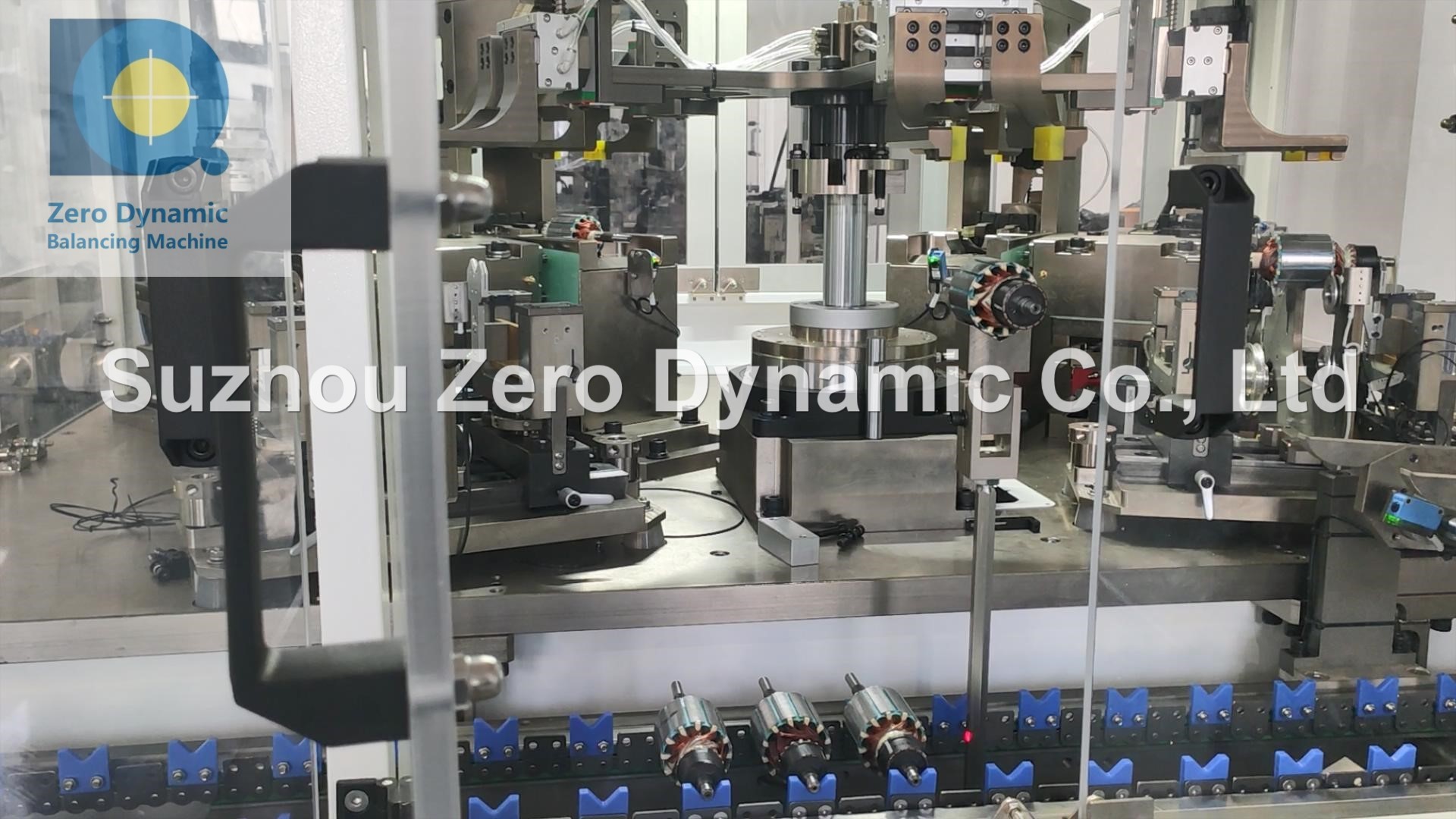 Universal Motor Rotor Balancing Machine, Five Station Electric Armature Balancing Machine