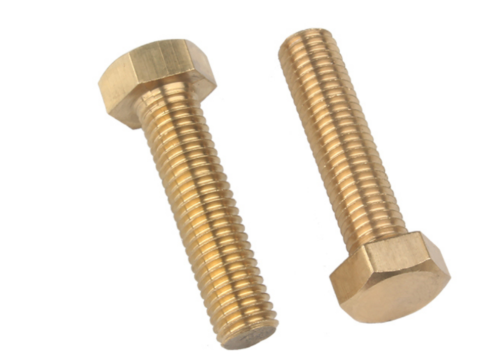Grade 4.8 DIN standard brass connector bolt nut electrical with and standard