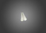 Wear Proof Machining Alumina Ceramic , High Density Alumina Ceramic Rod