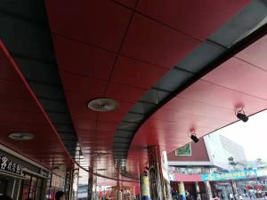 Quality 4mm Thick Aluminum Composite Panel Red Coating Commercial Building Decoration wholesale