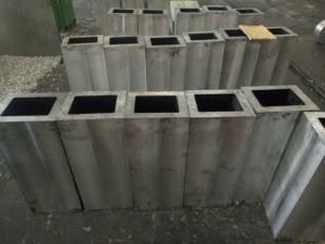 High Strength  Aluminum Forging Parts 7075 T7 Forged Aluminum Rectangular Tubes