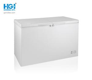 Quality Commercial Freezer Stand Up Double Door Chest Deep Freezer 352L wholesale