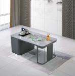 Modern Minimalist Tempered Glass Stainless Steel Fire Stone Fully Automatic