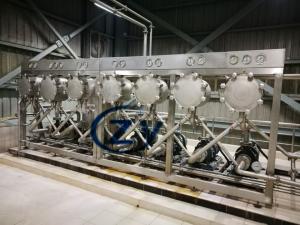 Quality Lotus Root Tapioca Starch Machine Sweet Potato Grinder Refining Silver Color wholesale