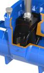 Abrasion Resistant Water Supply Gate Valve EPDM/NBR Wedge